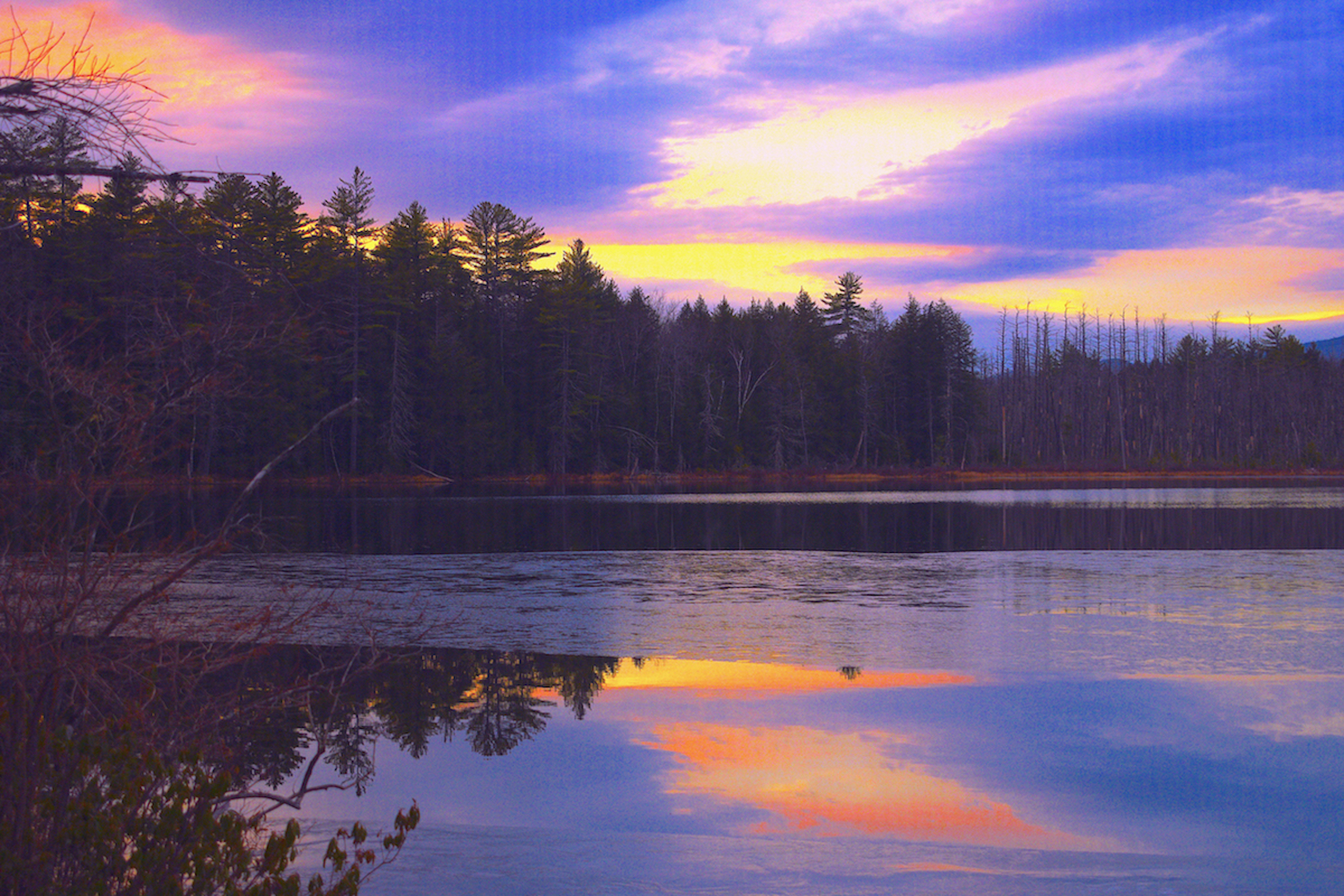 =============================================================================================================================================-DOLLOF-POND-&-SUNSET-7 PICTURE BY DOUGLAS K. POOR